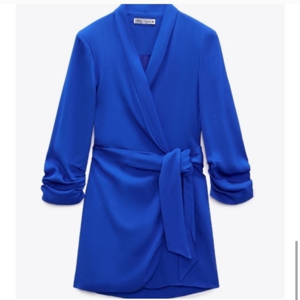 Zara Wrap Blazer Dress